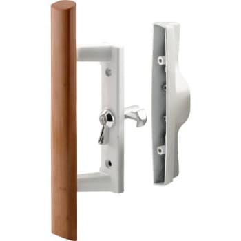 Patio Dr Internal Style Dr Handle, Wt, 3-1/2 In. Hole Centers.