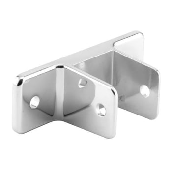 Image for Sentry Two Ear Wall Bracket, 1-1/4 In., Mini, W/ Fasteners, Chrm from HD Supply