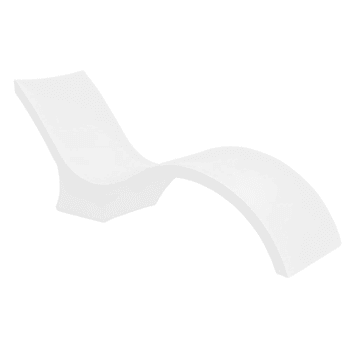 Ledge Lounger™ Signature Chaise Deep - White