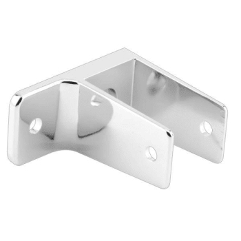 Image for Sentry 1 Ear Wall Bracket, For 1-1/4 In. Panels, Zinc Alloy, Chrm Plated, Torx from HD Supply