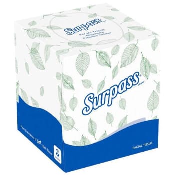 Image for Kimberly-Clark Surpass Boutique Facial Tissue Cube, Unscented, Case Of 36 Boxes from HD Supply