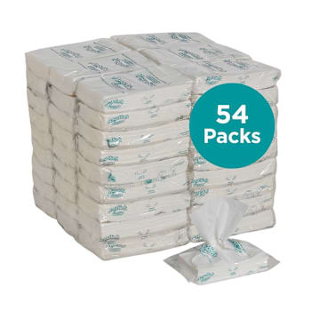 Angel Soft® Professional Series Polyflex 2-Ply Facial Tissue (54 Packs-Box)