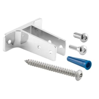 Image for Sentry Two Ear Wall Bracket, For 1 In. Panels, Zinc Alloy, Chrm , Package Of 2 from HD Supply