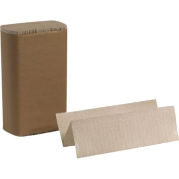 Image for Pacific Blue Basic 1-Ply Multi-Fold Paper Towels, Brown (Case Of 16) from HD Supply