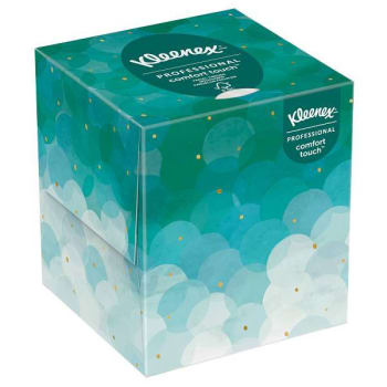 Kimberly-Clark Kleenex Facial Tissue Cube Tissue Box (36-Case)