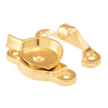 Image for Double Hung Window Sash Swivel Lock (Brass) from HD Supply