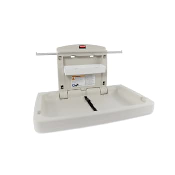 Rubbermaid Commercial Horizontal Wall-Mounted Baby Changing Station