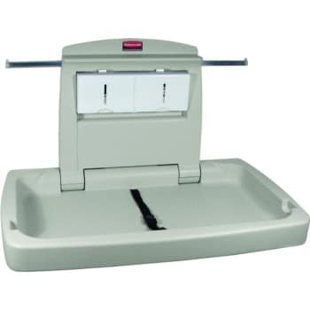 Rubbermaid® Horizontal Wall-Mounted Baby Changing Station
