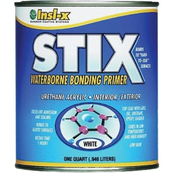 Image for Insl-X SXA 110 Qt White Stix Waterborne Bonding Primer from HD Supply