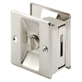 Image for Stn Nkl, Pocket Dr Privacy Lock from HD Supply