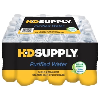 HD Supply® 16.9 Fl Oz Bottled Water (24-Case)