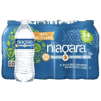 Image for Niagara  Water  0.5 Liter Bottles (24-Case) from HD Supply