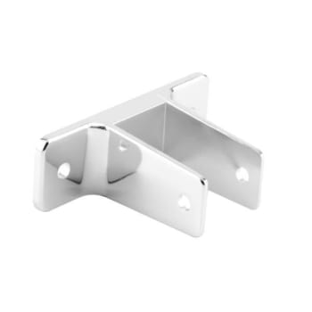 Image for Sentry Two Ear Wall Bracket, For 1-1/4 In. Panels, Zinc Alloy, Chrm from HD Supply