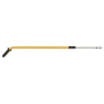 Image for Rubbermaid Hygen 72 in Aluminum Quick-Connect Ergo Handle (Yellow) from HD Supply