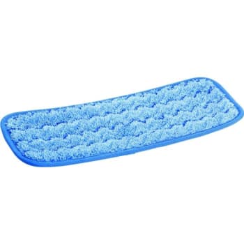 Rubbermaid 11 in Microfiber Hygen Wet Mop Pad (Blue)