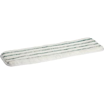 Maintenance Warehouse® 18 in Microfiber Wet Mop Pad (3-Pack) (White)