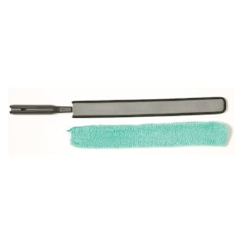 Rubbermaid® Commercial HYGEN Quick-Connect Flexi Wand With Microfiber Duster Sleeve