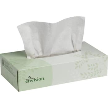 Image for GP Pro™ Envision White Facial Tissue, Flat Box, Case Of 30 from HD Supply
