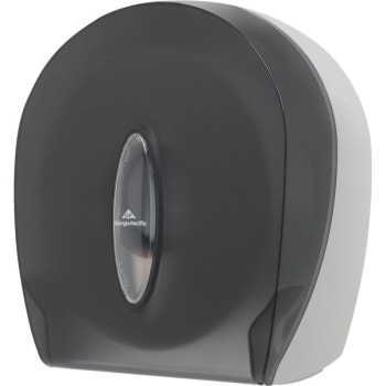 Image for GP Pro™  Jumbo Jr. 1-Roll Toilet Paper Dispenser (Translucent Smoke) from HD Supply