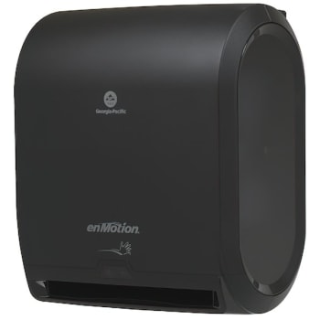 EnMotion 10 in Automated Touchless Paper Towel Dispenser (Black)