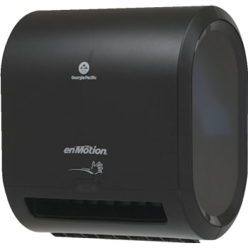 Image for EnMotion Impulse 8 in Automated Touchless Paper Towel Dispenser (Black) from HD Supply