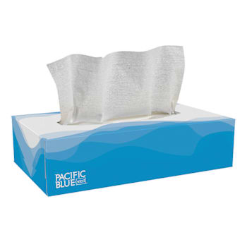 Pacific Blue Select™ Facial Tissue Flat Box (30 Boxes-Case)