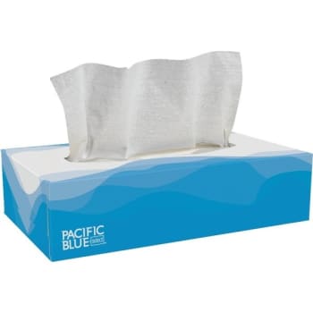 Preference® White Facial Tissue, Flat Box, Case Of 30