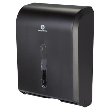 Image for GP PRO™ C-Fold/Multi-Fold Paper Towel Dispenser (Black) from HD Supply