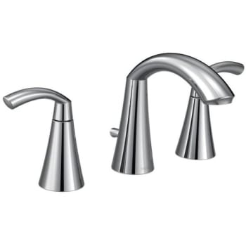 Image for Moen Glyde 2-Handle 8" Widespread Faucet Chrome from HD Supply