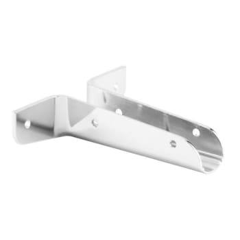 Image for Sentry Wing Urinal Bracket, 1-1/4 In. X 6 In., Zamak, Chrm Plated, W/fasteners from HD Supply