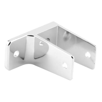 Image for Sentry 1 Ear Wall Bracket, For 1 In. Panels, Zinc Alloy, Chrm from HD Supply