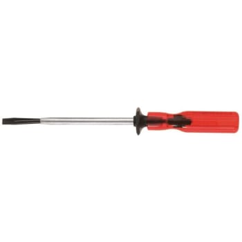 Klein Tools® Red Slotted Screw Holding Screwdriver 10.25" W/round Shank 8"