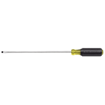 Image for Klein Tools® Cabinet Tip Flat Head Mini Screwdriver 12.75" W/Round Shank 10" from HD Supply