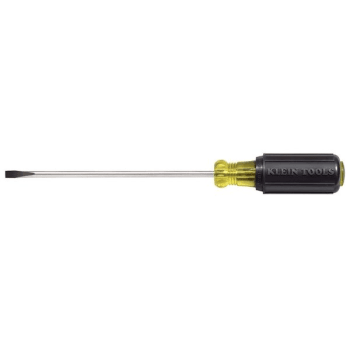 Image for Klein Tools® Bk Cabinet Tip Flat Head Screwdriver 13.75" W/round Shank 10" from HD Supply