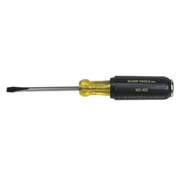 Image for Klein Tools® Keystone Tip Flat Head Demolition Driver 9" W/round Shank 4" from HD Supply