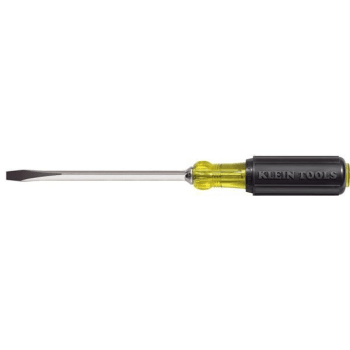 Image for Klein Tools® Black Keystone Tip Screwdriver 13.43" With Square Shank 8" from HD Supply