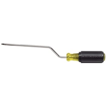 Klein Tools® Black Cabinet Tip Screwdriver 7.75" W/Rapi-Driv Shank 4"