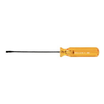 Image for Klein Tools® Yellow Cabinet Tip Screwdriver 7" With Round Shank 4" from HD Supply