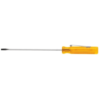 Image for Klein Tools® Yellow Pocket Clip Screwdriver 4.43" With Round Shank 2" from HD Supply