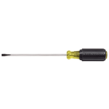 Klein Tools® Black Cabinet Tip Screwdriver 7.75" With Round Shank 4''