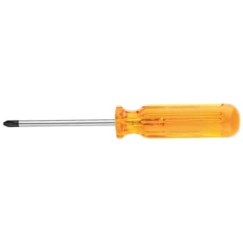 Image for Klein Tools® Yellow Profilated #2 Phillips Screwdriver 8.5" W/round Shank 4" from HD Supply