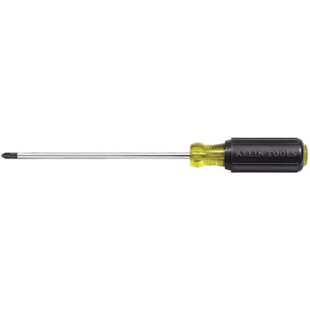 Klein Tools® Black #3 Phillips Head Screwdriver 11" With Round Shank 6"