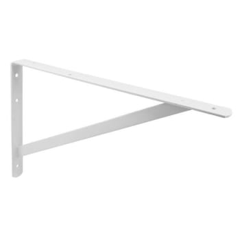Image for Shelf Bracket, 3/16in. X 16in. X 10in., Stl, Wt, Hd from HD Supply