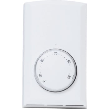 Cadet® Mechanical Single-Pole 22 Amp Wall Thermostat, White