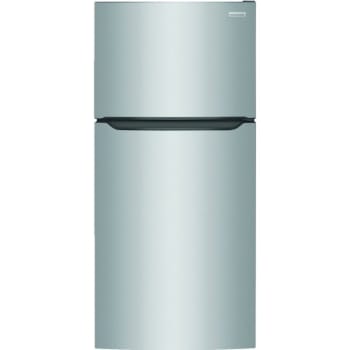 Frigidaire® 18 Cubic Feet Top Mount Refrigerator, Stainless Steel, Optional Icemaker 101483