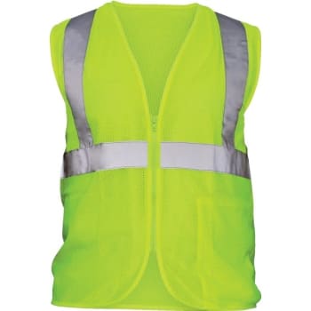 SAS Safety Corp.® ANSI Class 2 Flame Retardant Vest, Yellow, Large