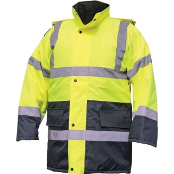 SAS Safety Corp.® ANSI Class 3 Parka Jacket - Yellow - Medium