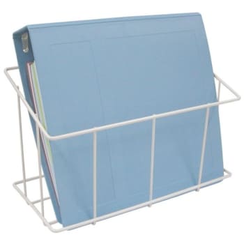 Omnimed White Plastic Coated Steel Wire Utility Rack