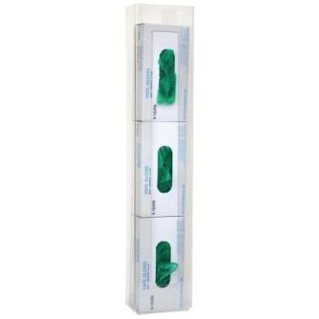 Image for Omnimed Acrylic Vertical Load Triple Glove Box Holder from HD Supply