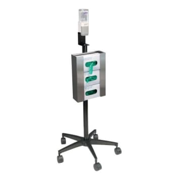 Image for Omnimed Mobile Glove and Sanitizer Stand from HD Supply